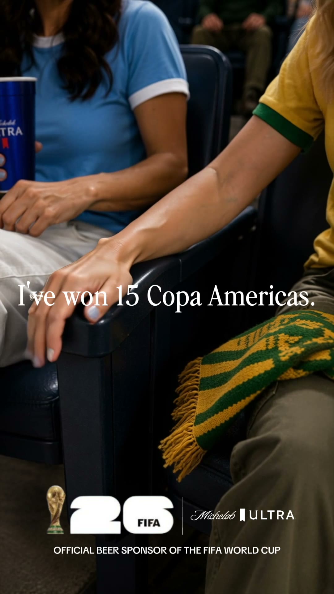I've won 15 Copa Americas